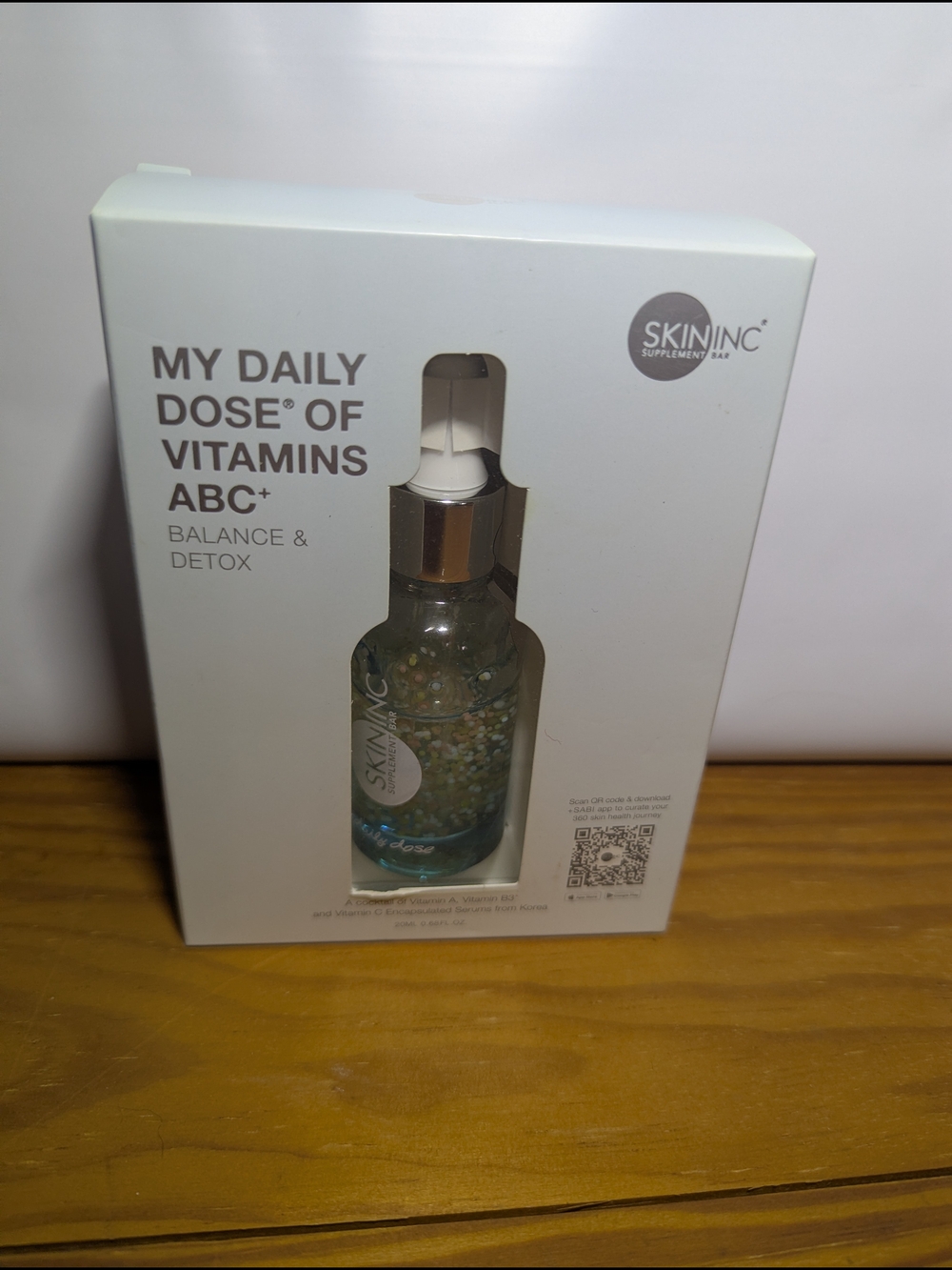 Skininc Supplements- My Daily Dose of Vitamins ABC+ Balance & Detox Serum